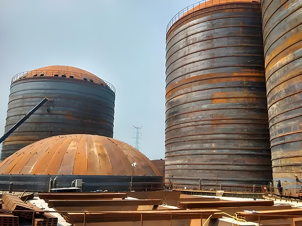 伊通焦粉钢板仓